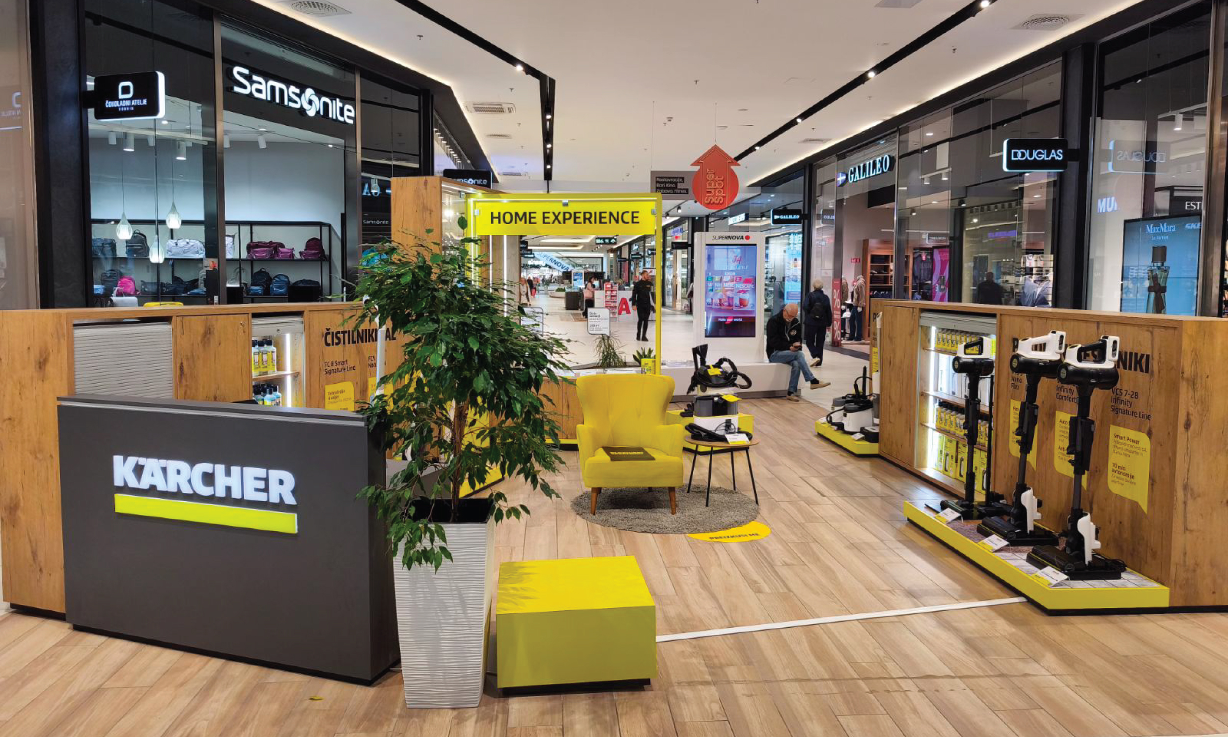 Kärcher Pop-up shop | Ljubljana-Rudnik | Supernova