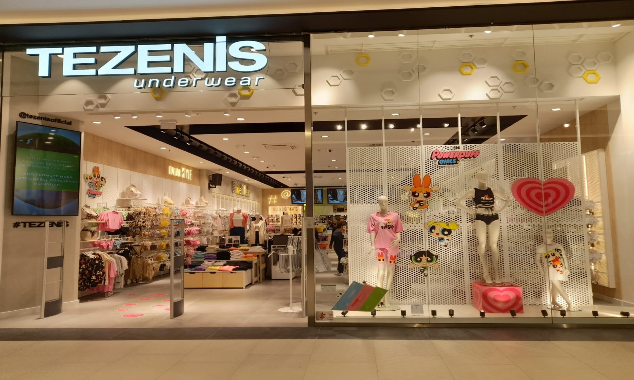 Tezenis, Shopping center Ljubljana Rudnik