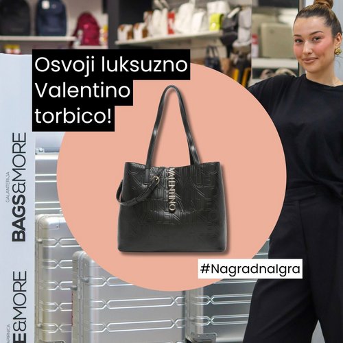 🌟LUKSUZNA NAGRADNA IGRA🌟 Skupaj z @bagsandmore.si razvajamo naše modne navdušence in v ta namen podarjamo elegantno...